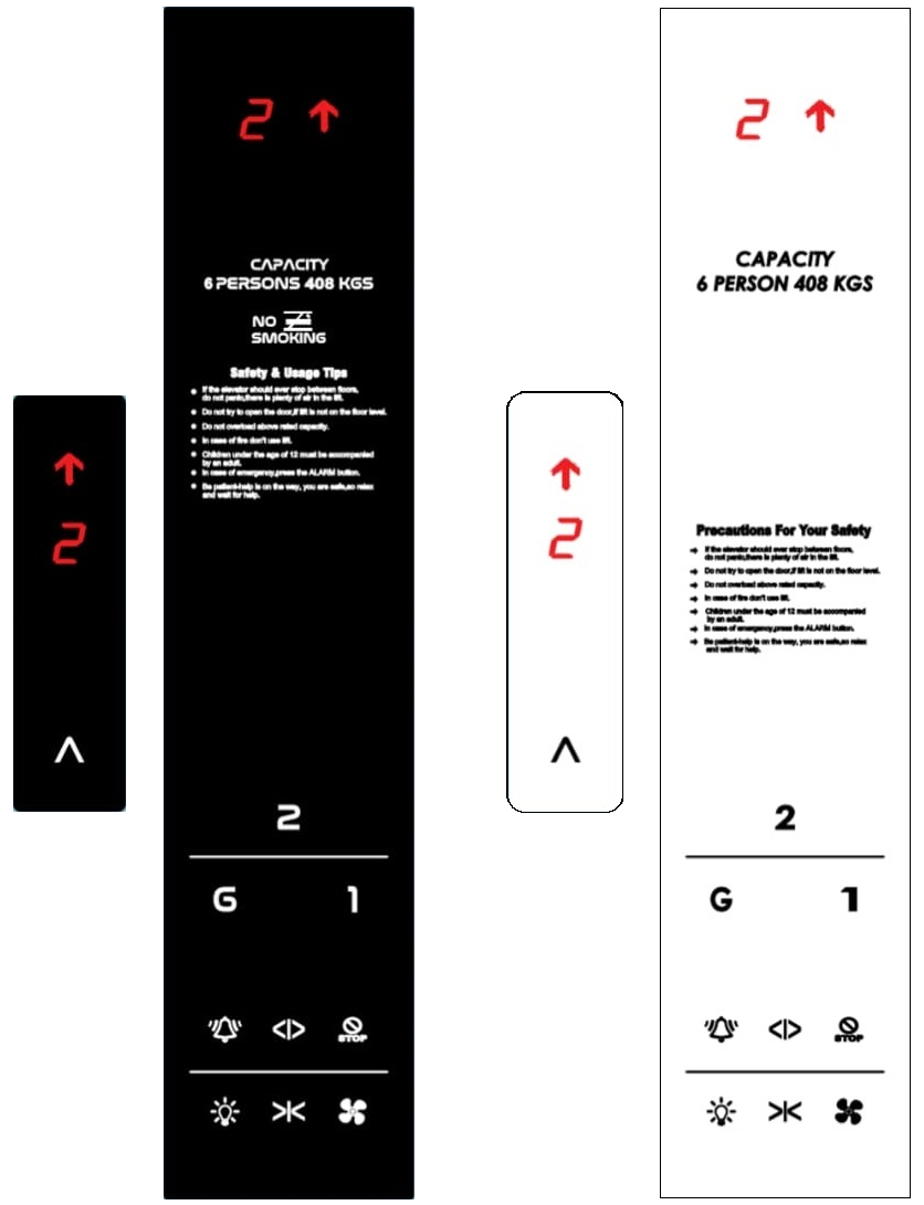 Touch COP/LOP Panels